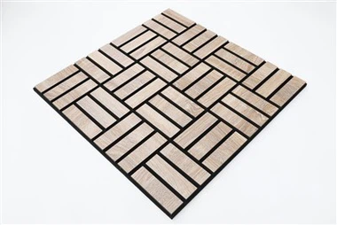 Painéal Balla Fuaimiúil Veiníre MDF CNC